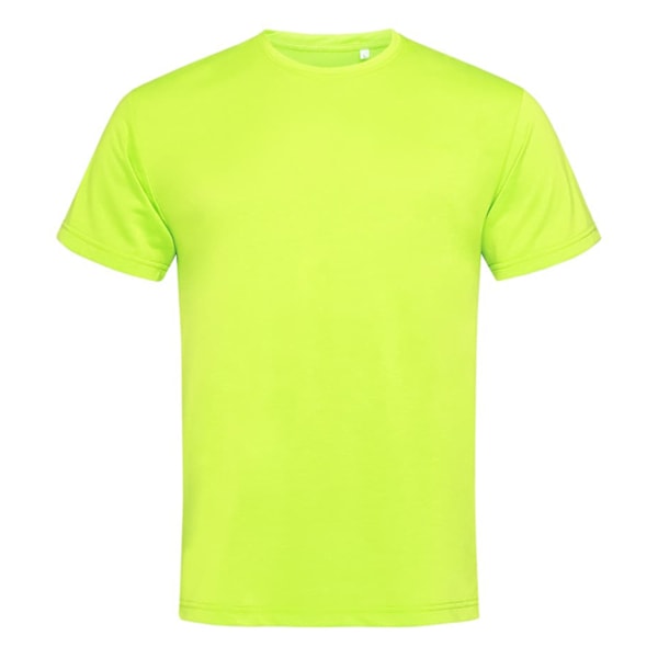 Stedman Mens Active Cotton Touch Tee 2XL Cyber Yellow Cyber Yellow 2XL