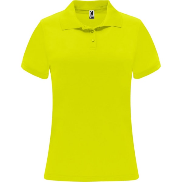 Roly Dam/Kvinnor Monzha Kortärmad Sport Polotröja L Flu Fluorescent Yellow L
