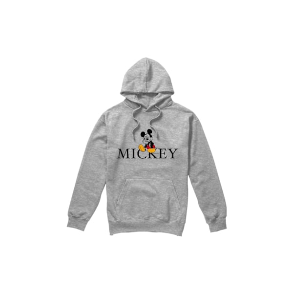 Disney Herr Mickey Mouse Klassisk Sittande Hoodie L Sport Heather Sport Heather L