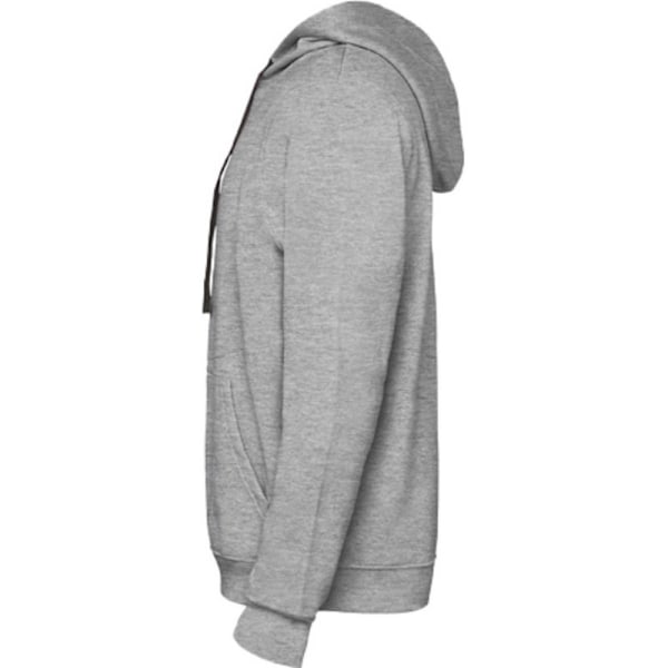 Roly Herr Urban Hoodie XXL Gråmelerad/Svart Grey Marl/Solid Black XXL
