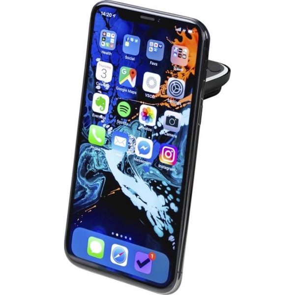 Bullet Aero Mobiltelefonhållare En Storlek Solid Svart/Vit Solid Black/White One Size