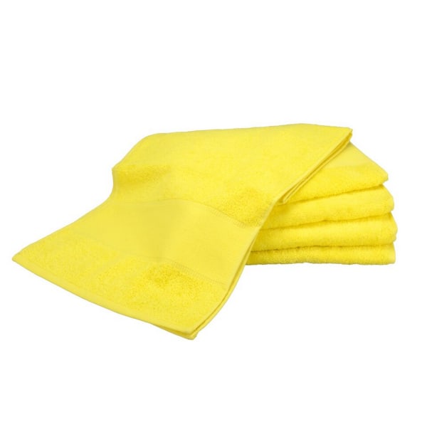 A&R Handdukar Print-Me Sport Handduk One Size Ljusgul Bright Yellow One Size