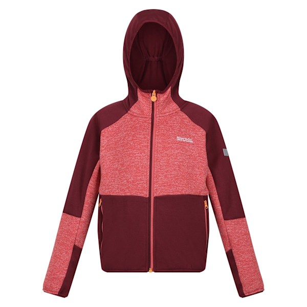 Regatta Barn/Barn Dissolver VII Full Zip Fleece Jacka 11- Mineral Red/Burgundy 11-12 Years