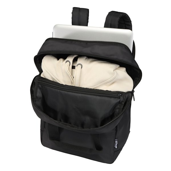 Floso Trip Aware 9L Laptop Ryggsäck One Size Solid Svart Solid Black One Size