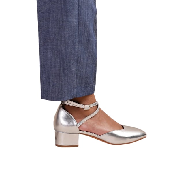 Where's That From Dam/Damer Peru Crossover Strap Låg Block Silver 7 UK