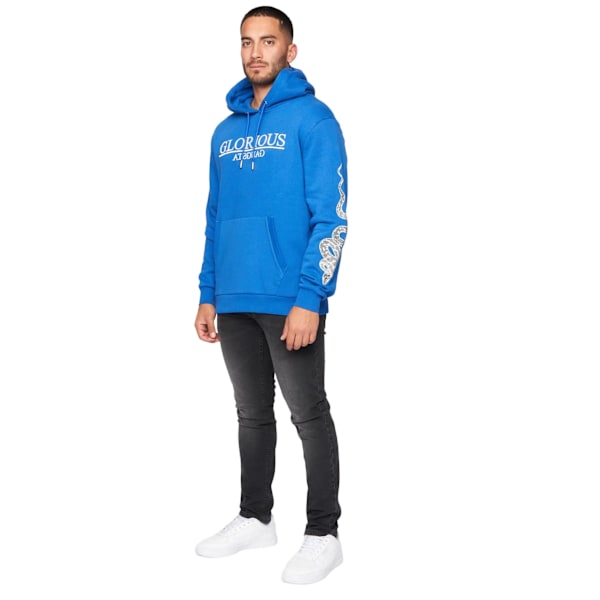 Glorious Gangsta Mens Pythonidae Hoodie L Blå Blue L