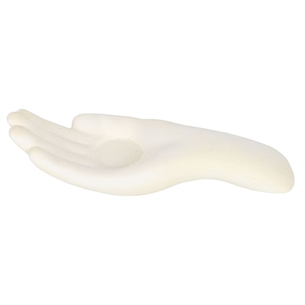 Something Different Öppen Hand Tealight-hållare En Storlek Vit White One Size