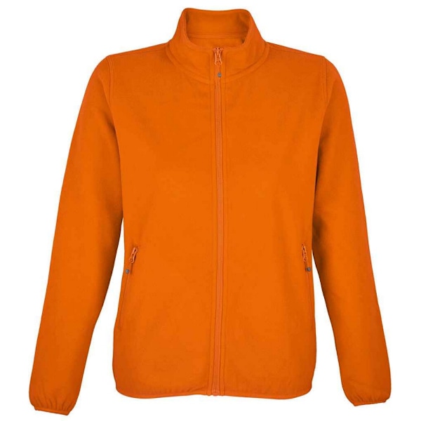 SOLS Dam/Kvinnor Factor Microfleece Återvunnen Fleecejacka L Orange L