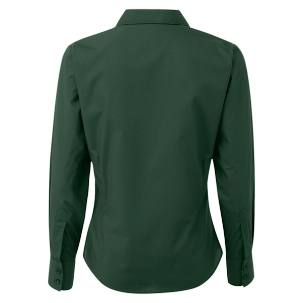 Premier Dam/Kvinnors Poplin Långärmad Blus 16 Flaska Bottle 16