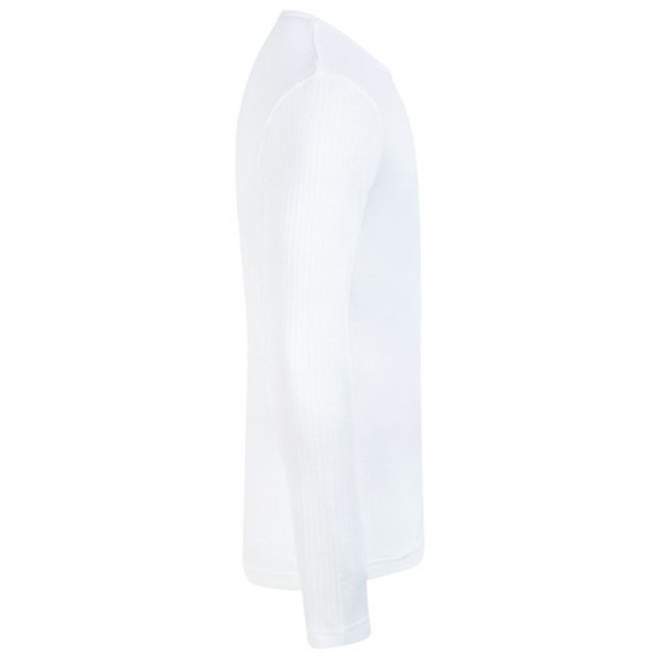 Absolute Apparel Herr Termisk Långärmad T-shirt 2XL Vit White 2XL