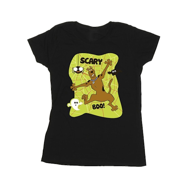 Scooby Doo Dam T-shirt Scary Boo! Bomull XL Svart Black XL