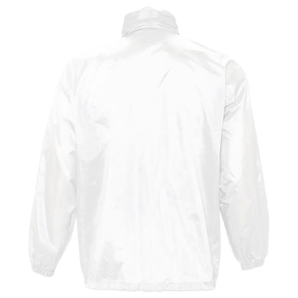 SOLS Unisex Surf Windbreaker Lättviktsjacka XS Vit White XS