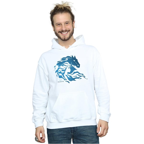 Disney Herr Frozen 2 Nokk Silhouette Hoodie L Vit White L