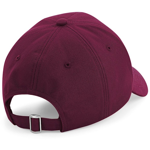 Beechfield Authentic 5-Panel Keps One Size Burgundy Burgundy One Size
