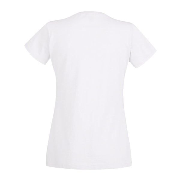 Dam/dam V-halsad casual t-shirt med V-hals av hög kvalitet X Gold X Small