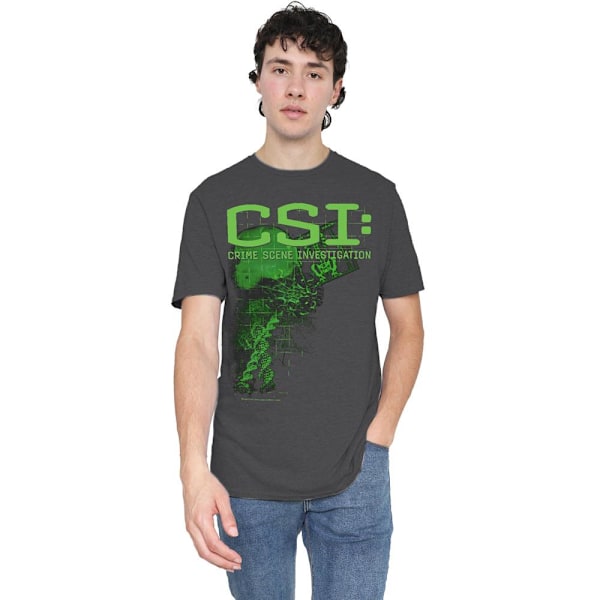 CSI Unisex Vuxen Bevis T-Shirt M Kolgrå Charcoal M