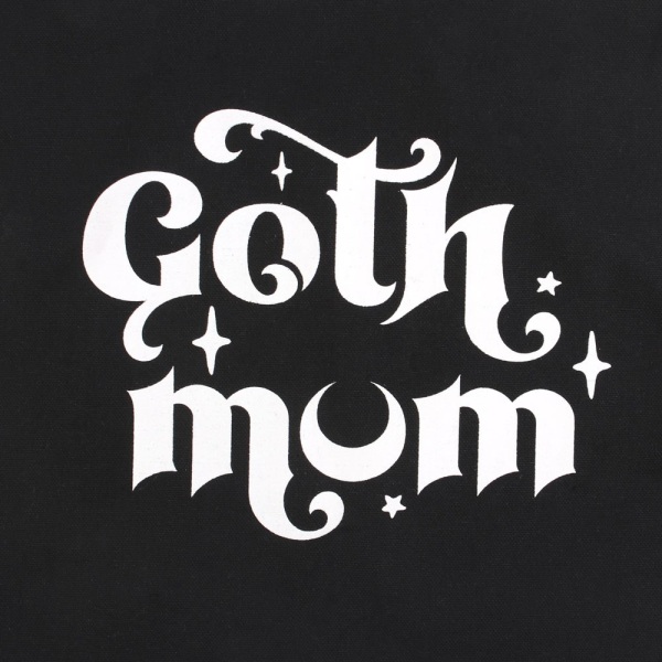 Something Different Goth Mum Tote Bag One Size Svart/Vit Black/White One Size