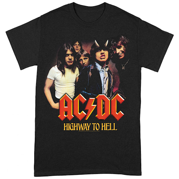 AC/DC Unisex Vuxen Highway To Hell T-Shirt 4XL Svart/Röd Black/Red 4XL
