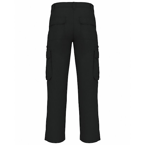 Kariban Herr Heavy Canvas Byxor XS R Svart Black XS R