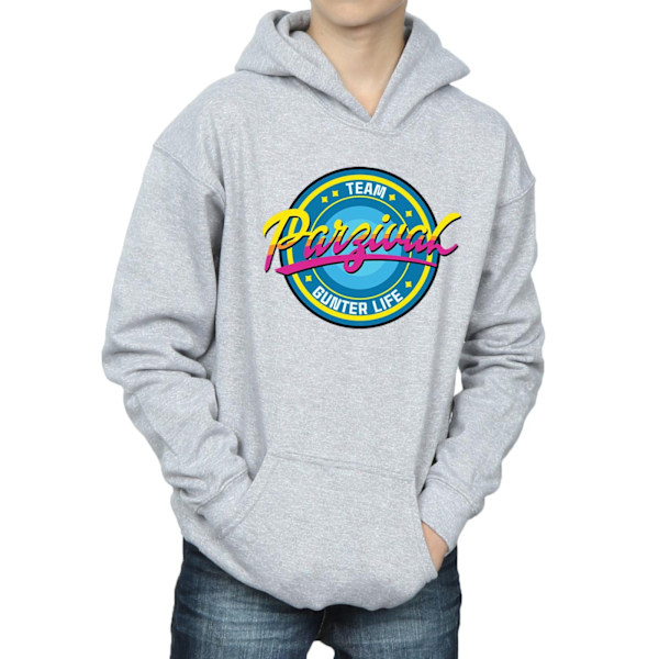 Ready Player One Boys Team Parzival Hoodie 7-8 år Sports Grå Sports Grey 7-8 Years