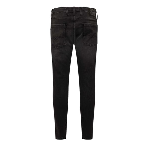 Replay Herr Anbass Slim Jeans 32R Grå Grey 32R