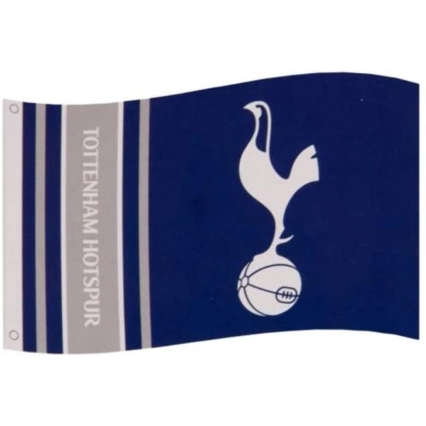 Tottenham Hotspur FC Wordmark Flagga One Size Marinblå/Grå Navy/Grey One Size