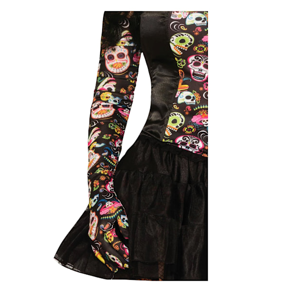 Bristol Novelty Unisex Vuxna Day Of The Dead Handskar (1 Par) O Multicoloured One Size