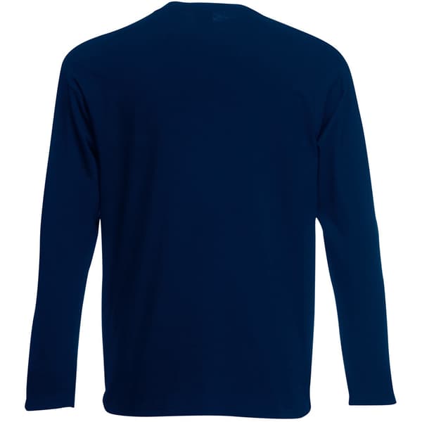 Herr Value Långärmad Casual T-Shirt Medium Midnight Blue Midnight Blue Medium