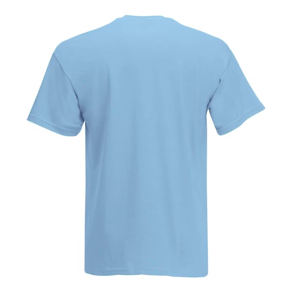 Herr Value Kortärmad Casual T-shirt Medium Light Blue Light Blue Medium