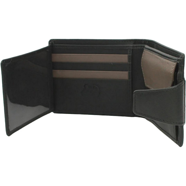 Eastern Counties Leather Max Läderplånbok One Size Svart Black One Size