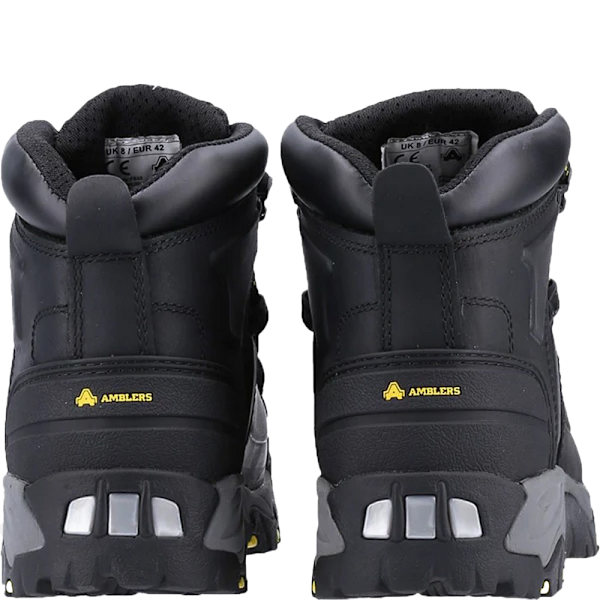 Amblers Unisex Vuxen FS32 Läder Vattentäta Säkerhetskängor 3 UK Black 3 UK