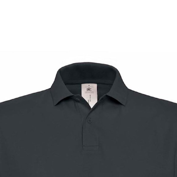 B&C ID.001 Herr Kortärmad Polotröja S Antracit Anthracite S