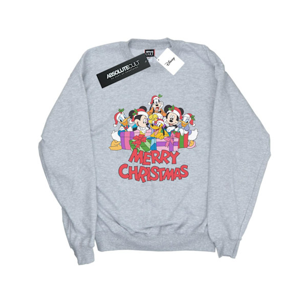 Disney Girls Mickey Mouse And Friends Jultröja 7-8 Sports Grey 7-8 Years