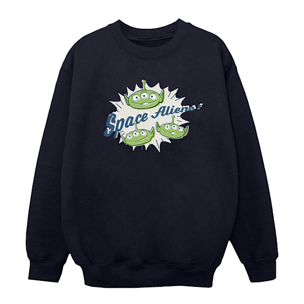 Disney Dam/Kvinnor Toy Story Aliens Sweatshirt XL Marinblå Navy Blue XL