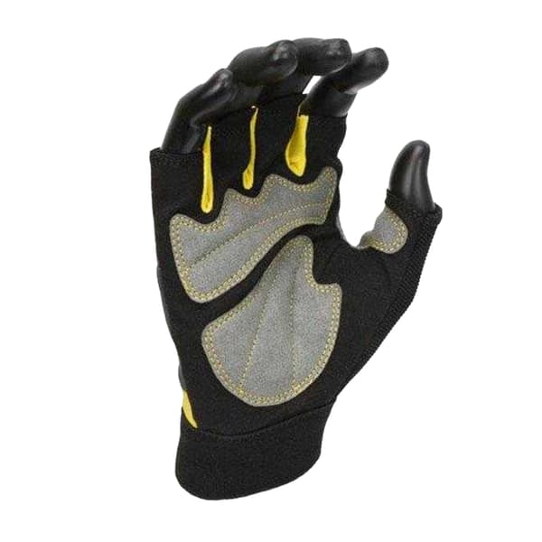 Stanley Performance Fingerless Handskar L Svart/Gul Black/Yellow L