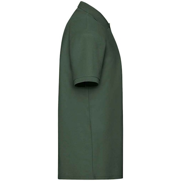 Fruit of the Loom Pique Poloskjorta M Flaskgön Bottle Green M