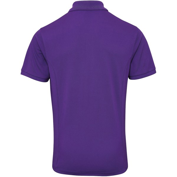 Premier Mens Coolchecker Plus Pique Polo Med CoolPlus 4XL Purp Purple 4XL