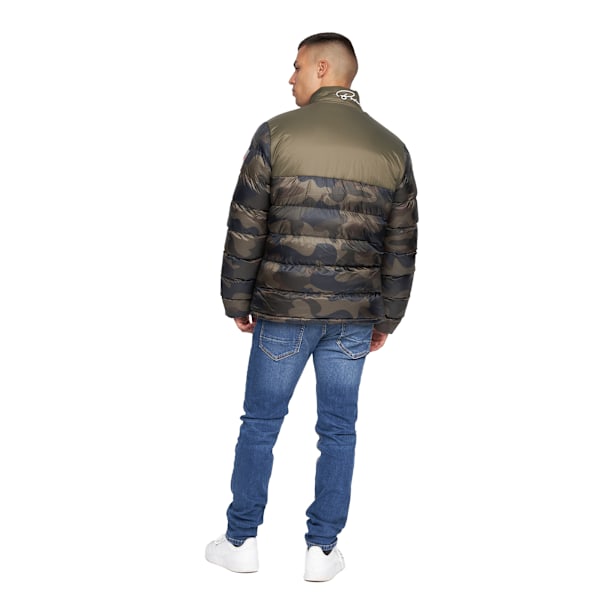 Born Rich Carlito Camo Oversized Vadderad Jacka L Oliv Olive L