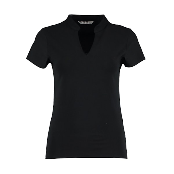 Kustom Kit Dam/Kvinnor Företag V-ringad T-shirt 12 UK - 14 UK Black 12 UK - 14 UK