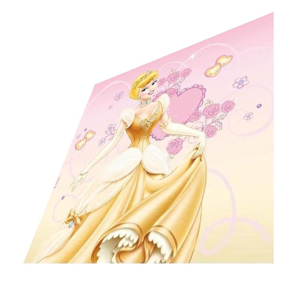 Disney Princess Once Upon A Dream Papperservetter (Förpackning om 20) Pink/Gold One Size