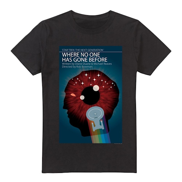 Star Trek Herr The Next Generation Säsong 1 Avsnitt 6 T-Shirt 3 Black 3XL