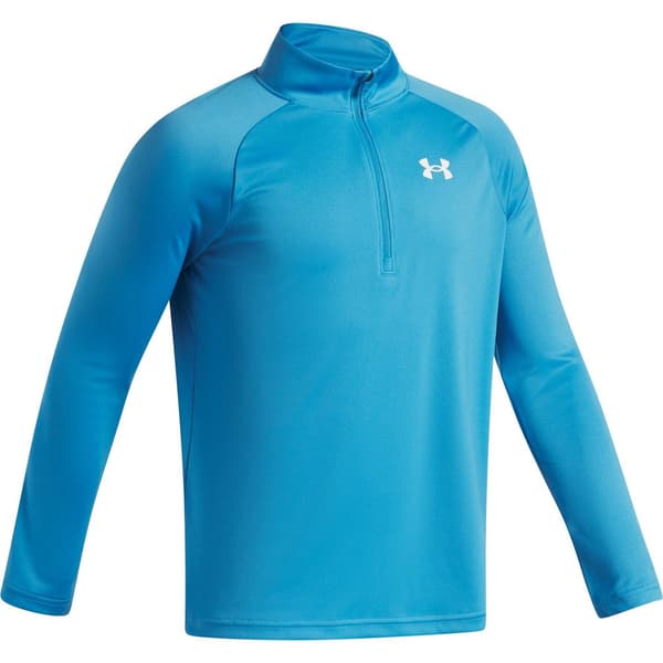 Under Armour Pojkar Tech 2.0 Half Zip Träningströja 13 År Blå Blue 13 Years
