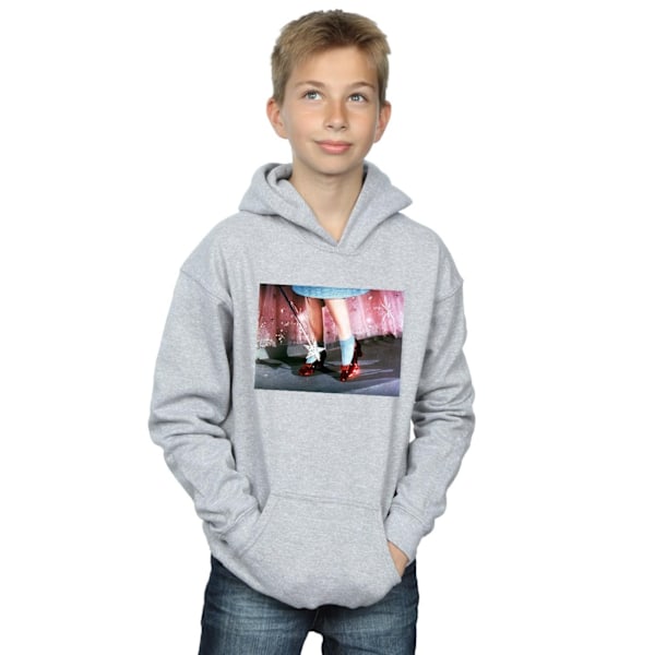 Trollkarlen från Oz Boys There´s No Place Like Home Hoodie 9-11 år Sports Grey 9-11 Years