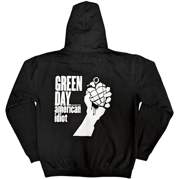 Green Day Unisex Vuxen American Idiot The Musical Full Zip Hood Black L