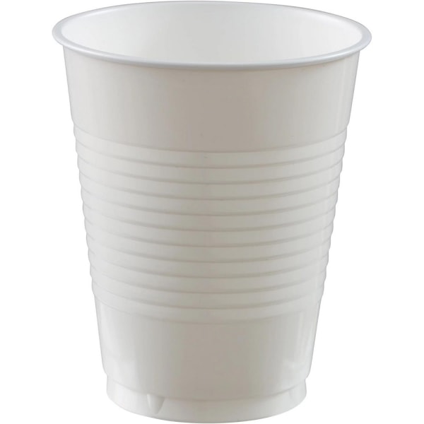 UDL Plast 180 ml Party Cup (Förpackning med 100 ) One Size Vit White One Size