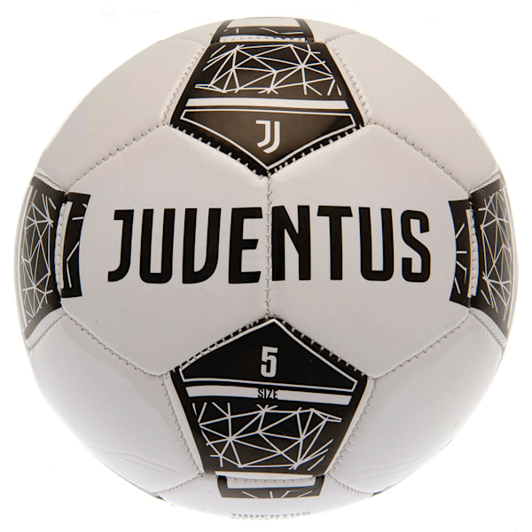 Juventus FC Kontrastpanel Fotboll 5 Svart/Vit Black/White 5
