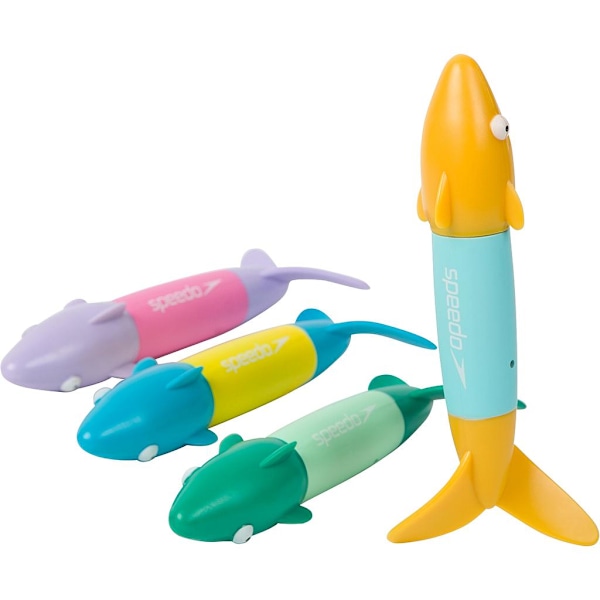 Speedo Spinning Shark Dykleksaker (4-pack) En Storlek Flerfärgad Multicoloured One Size