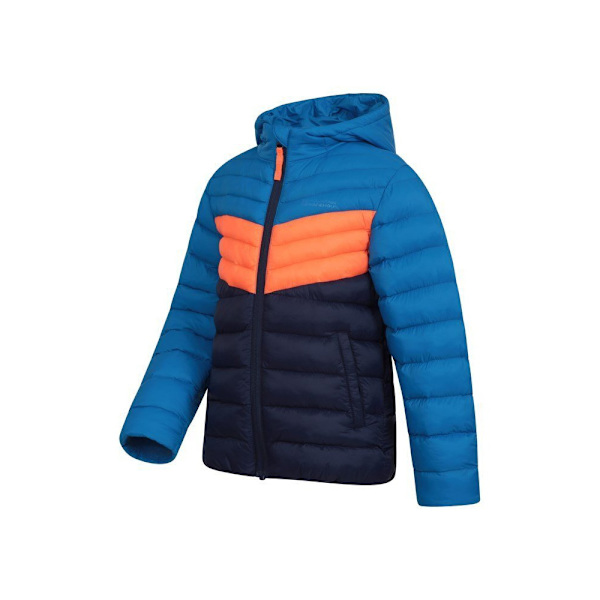 Mountain Warehouse Barn/Barn Kids Seasons Colour Block Padded J Navy 3-4 Years