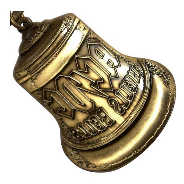 AC/DC Hells Bells Nyckelring One Size Guld Gold One Size