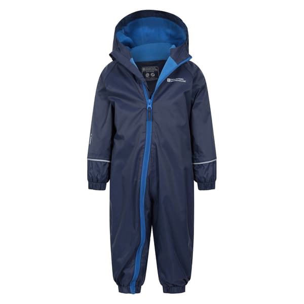 Mountain Warehouse Barn/Barn Spright Vattentät Regndräkt Navy 2-3 Years